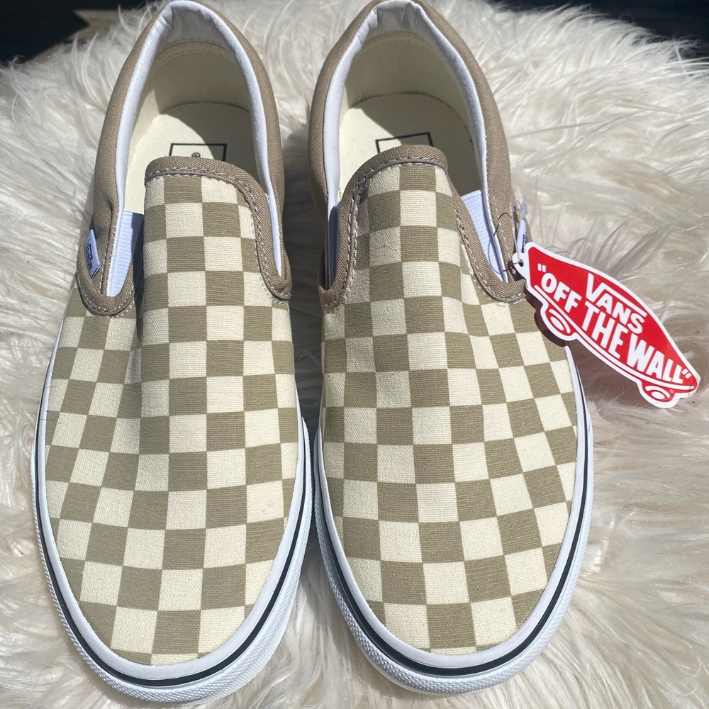 Vans Checkerboard Classic Slip-Ons